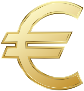 Euro sign PNG-21549